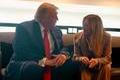 U.S. President Donald Trump speaks to Italian Prime Minister Giorgia Meloni on the sidelines of G7 summit