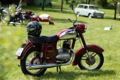 Muzeum historických motorek a strojů v Hradčanech na Prostějovsku