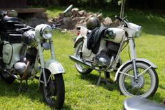 Muzeum historických motorek a strojů v Hradčanech na Prostějovsku