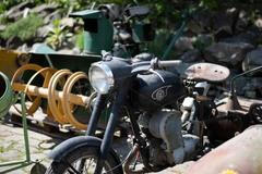 Muzeum historických motorek a strojů v Hradčanech na Prostějovsku