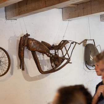 Muzeum historických motorek a strojů v Hradčanech na Prostějovsku