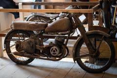 Muzeum historických motorek a strojů v Hradčanech na Prostějovsku