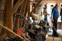 Muzeum historických motorek a strojů v Hradčanech na Prostějovsku