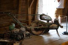 Muzeum historických motorek a strojů v Hradčanech na Prostějovsku