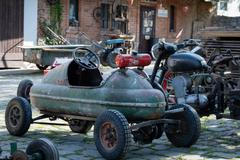 Muzeum historických motorek a strojů v Hradčanech na Prostějovsku