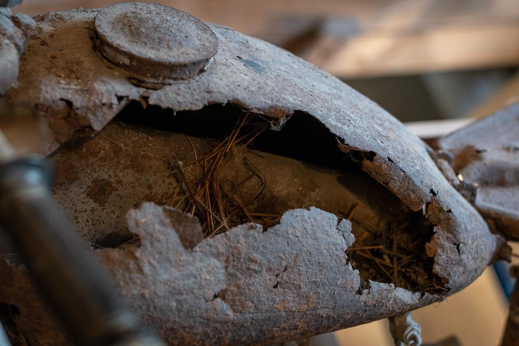 Muzeum historických motorek a strojů v Hradčanech na Prostějovsku