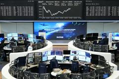 German share price index DAX graph is pictured at the stock exchange in Frankfurt