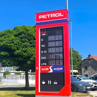 Ceny PHM při cestě do Chorvatska