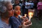 Vigil for people affected by earthquakes, in Valencia