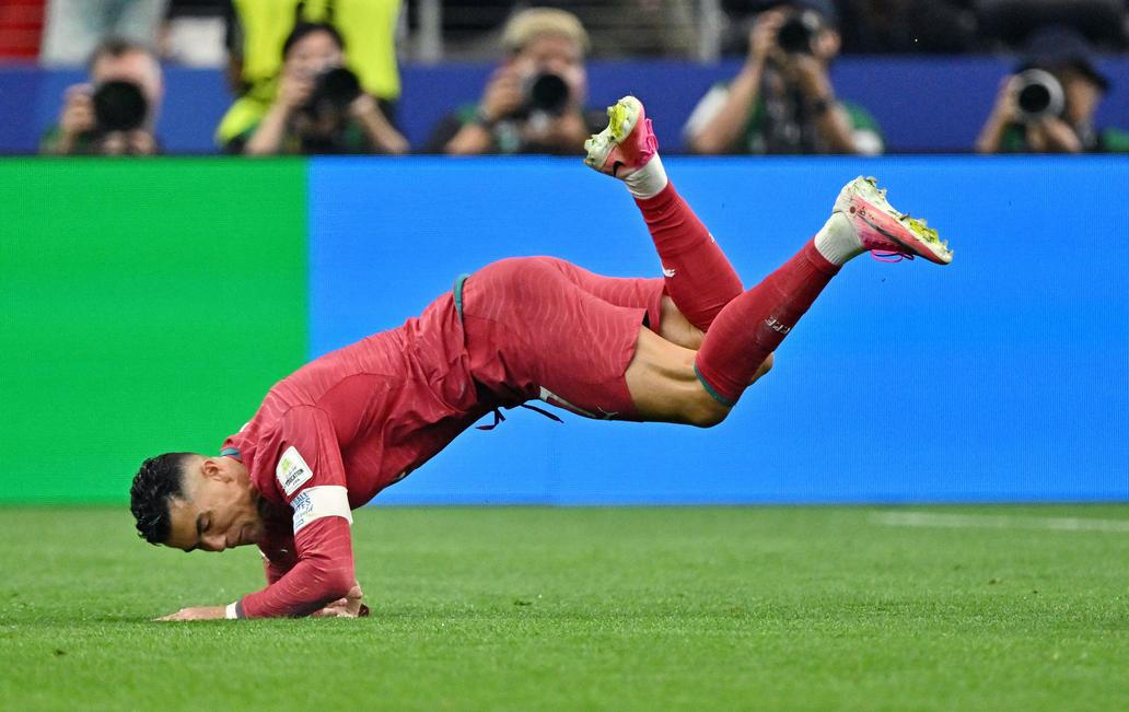 Cristiano Ronaldo v osmifinále MS 2026 Portugalsko - Španělsko