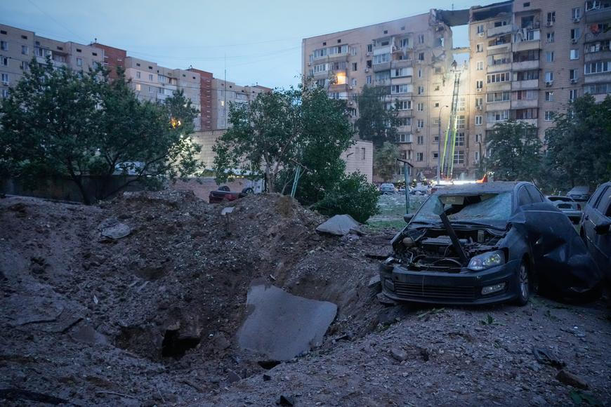 Noční poplach v Rusku. Nebe nad Moskvou ovládly stovky ukrajinských dronů