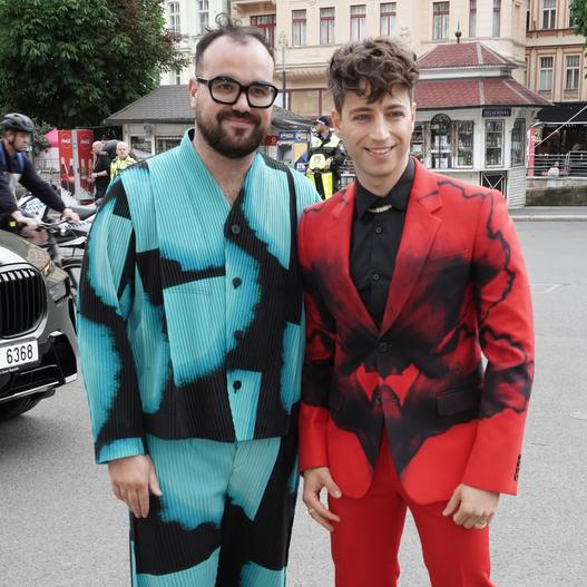 Milan Peroutka a Dominik Roubínek