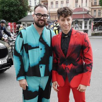 Milan Peroutka a Dominik Roubínek