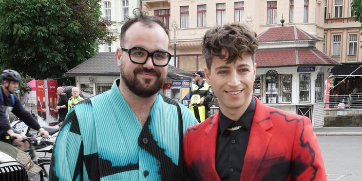 Milan Peroutka a Dominik Roubínek