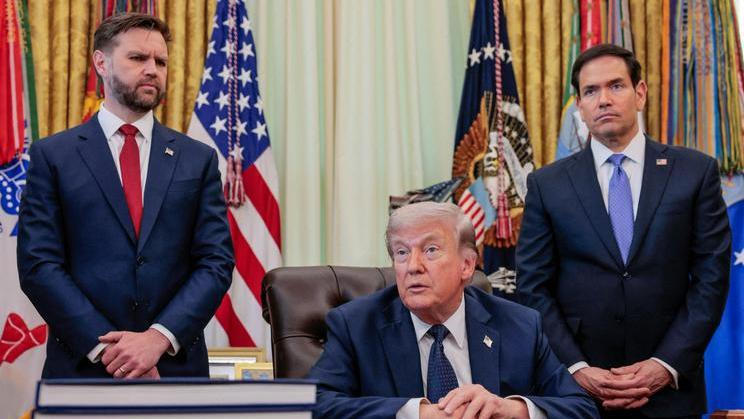 FILE PHOTO: U.S. President Donald Trump speaks in the Oval Office at the White House