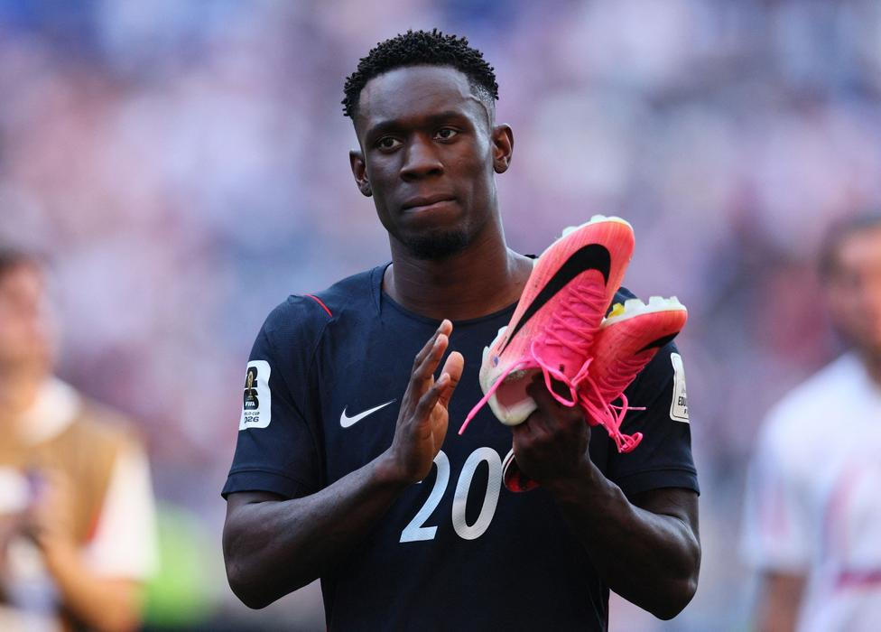 Americký fotbalista Folarin Balogun po vyřazení od Belgie v osmifinále MS 2026