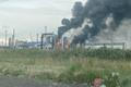 Fire at Omsk oil refinery as the region's governor says the province came under attack from Ukrainian drones