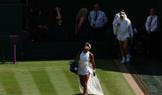 Naomi Ósakaová a Karolína Muchová před čtvrtfinále Wimbledonu 2026