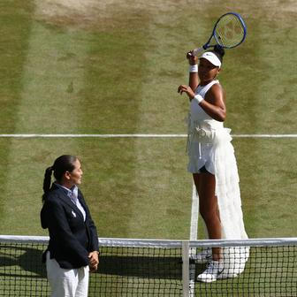 Naomi Ósakaová před čtvrtfinále Wimbledonu 2026