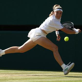 Karolína Muchová ve čtvrtfinále Wimbledonu 2026