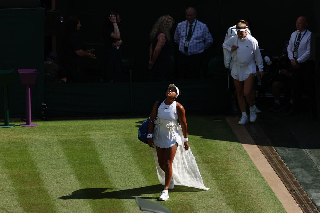 Naomi Ósakaová a Karolína Muchová před čtvrtfinále Wimbledonu 2026