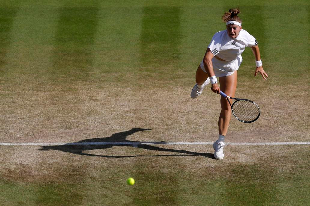 Karolína Muchová ve čtvrtfinále Wimbledonu 2026