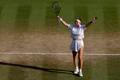 Karolína Muchová slaví postup ze čtvrtfinále Wimbledonu 2026.