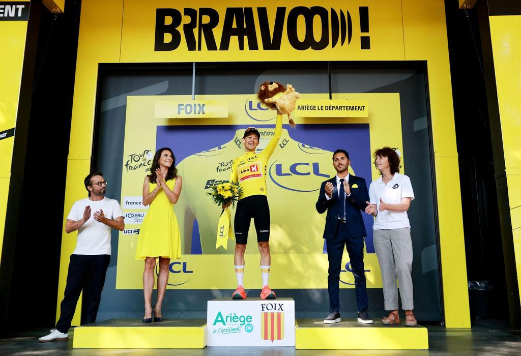 Torstein Träen na Tour de France 2026