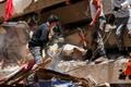 Aftermath of earthquakes in La Guaira