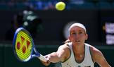 Elise Mertensová ve čtvrtfinále Wimbledonu 2026