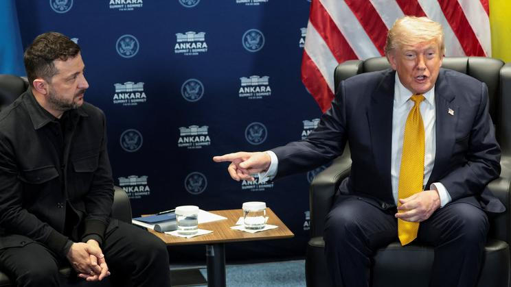 U.S. President Donald Trump attends the NATO summit in Ankara
