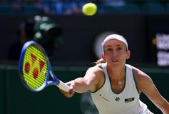 Elise Mertensová ve čtvrtfinále Wimbledonu 2026