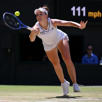 Linda Nosková ve čtvrtfinále Wimbledonu 2026