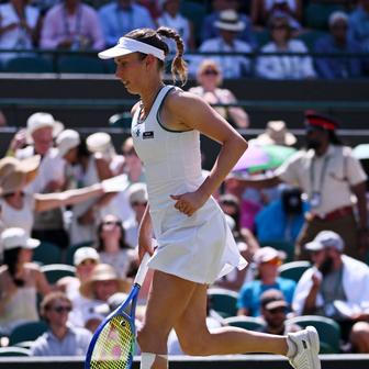 Elise Mertensová ve čtvrtfinále Wimbledonu 2026
