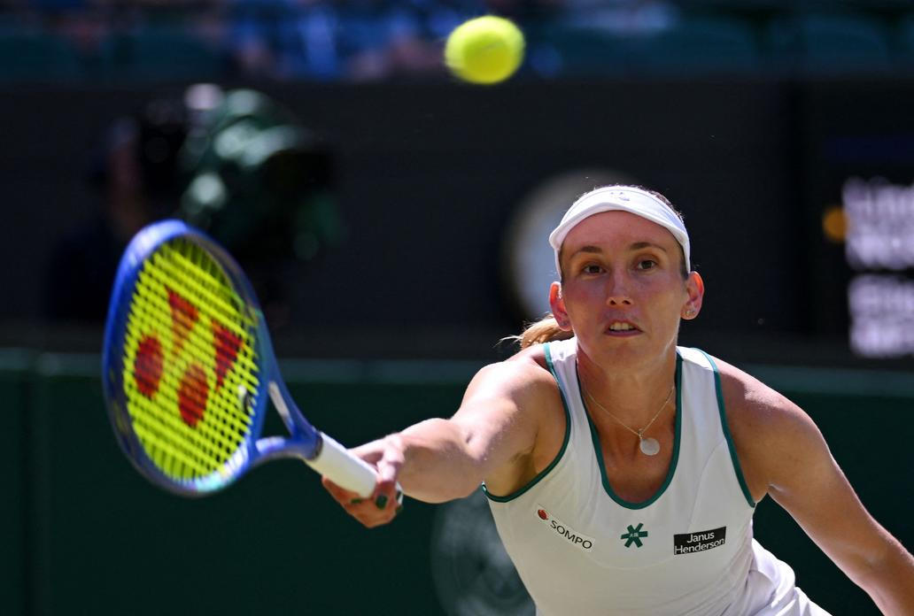 Elise Mertensová ve čtvrtfinále Wimbledonu 2026