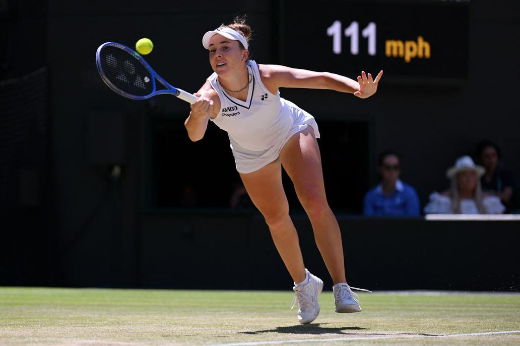 Linda Nosková ve čtvrtfinále Wimbledonu 2026