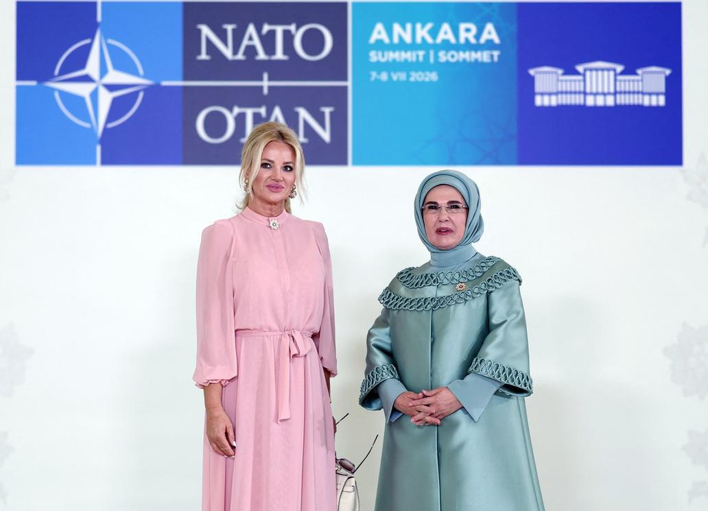 Monika Babišová na Summitu NATO v Ankaře