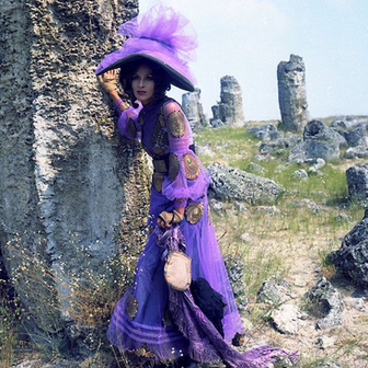 Nina Divíšková jako vyděračka Otýlie ve filmu Juraje Herze Morgiana (1972).