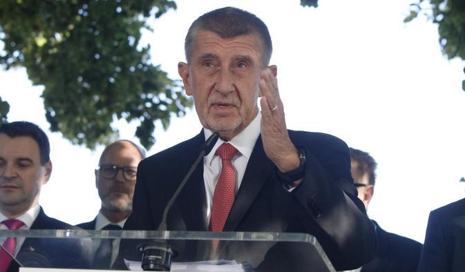 Premiér Andrej Babiš při půlročním bilancování své vlády, 9. července 2026.