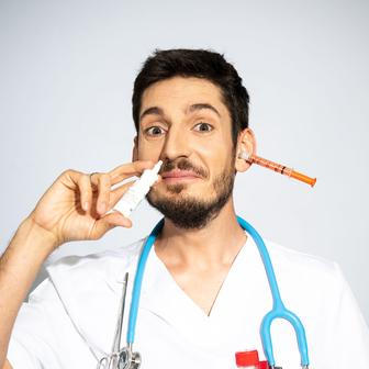 Na „plavecké ucho“ je nejlepší použít Nasivin a Nurofen.