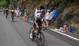 Remco Evenepoel v šesté etapě Tour de France 2026