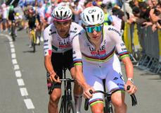 Tadej Pogačar a Isaac del Toro v šesté etapě Tour de France 2026