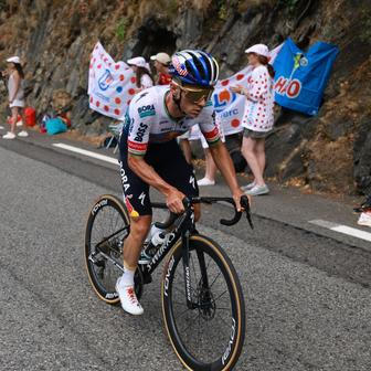 Remco Evenepoel v šesté etapě Tour de France 2026