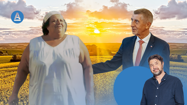Premiéra Andreje Babiše rozesmála scénka s Helenou Růžičkovou. 