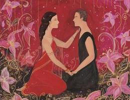 A,Couple,In,Love,Looking,At,Each,Other,Tenderly,While
