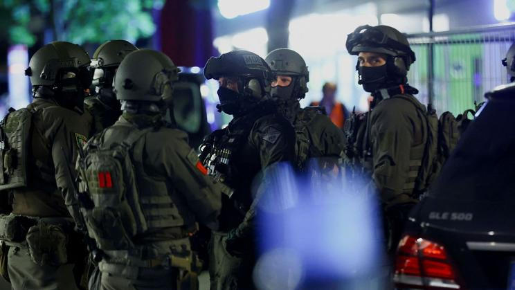 německo útok policie solingen