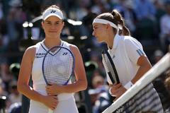 Linda Nosková a Karolína Muchová před finále Wimbledonu 2026