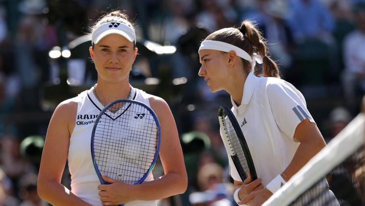 Linda Nosková a Karolína Muchová před finále Wimbledonu 2026