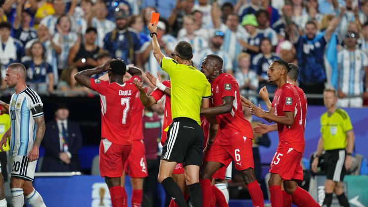 Switzerland Argentina WCup Soccer