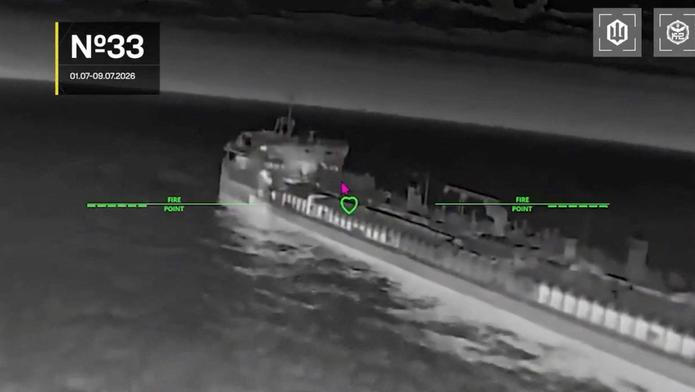 Ukraine hits Russian tankers in Sea of Azov, military says